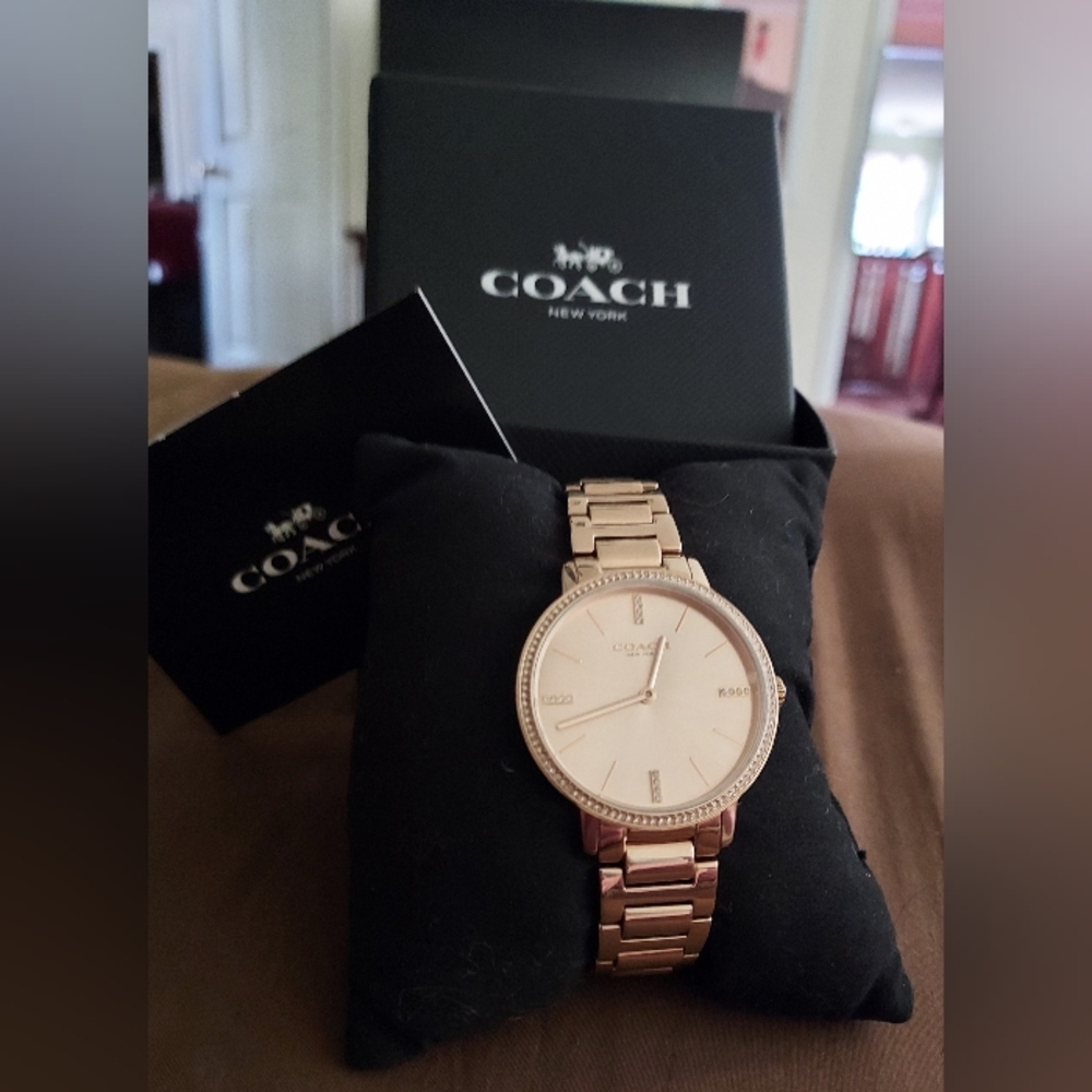 Coach Rose Gold Watch